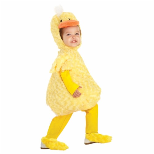 Morris Costumes UR25967TXS Toddler Duck Costume, 6-12 Months Perspective: front