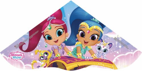 X Kites® Sky Delta Shimmer and Shine Kite Perspective: front