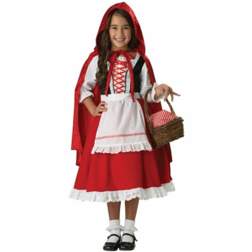 Costumes For All Occasions Ic7013Sm Lttle Red Riding Hood Sze 4 Perspective: front