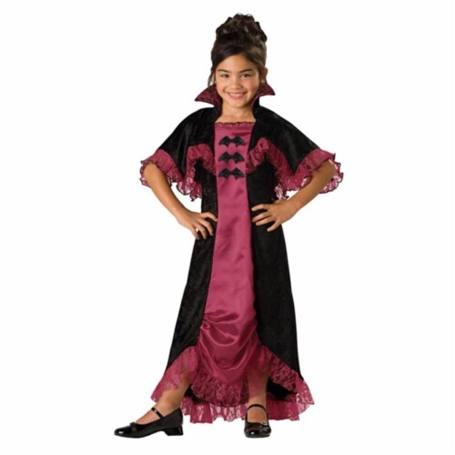 Costumes For All Occasions IC17004C8 Midnight Vampiress 2B Child 8 Perspective: front