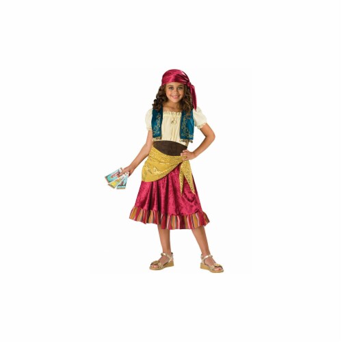 Incharacter Costumes IC17022-S Girls Gypsy Costume SMALL Perspective: front