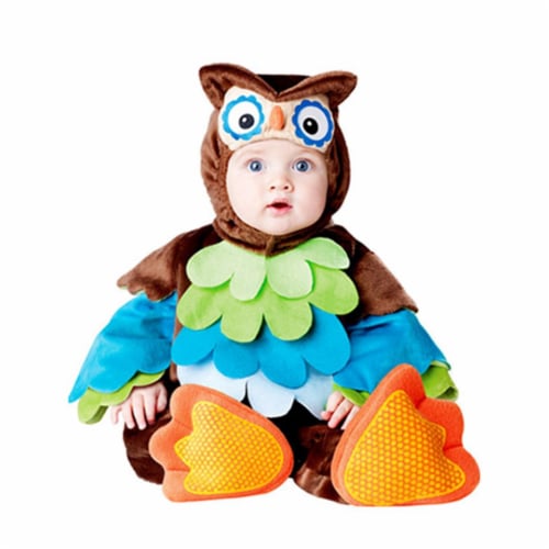Incharacter Costumes IC6033-S Infant Toddler What A Hoot Owl Costume SMALL Perspective: front