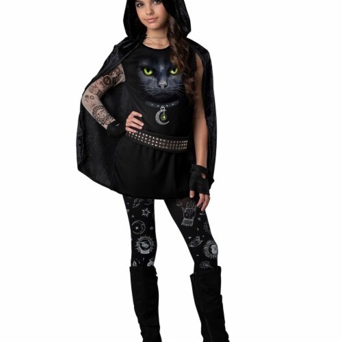 In Character 403535 Girls Covens Rebel Costume - Large Perspective: front