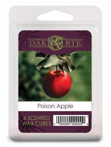 Oak & Rye™ Poison Apple Scented Wax Cubes Perspective: front