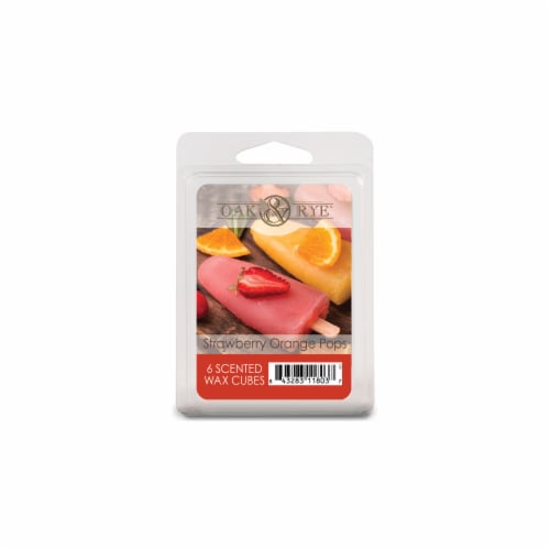 Oak & Rye™ Strawberry Orange Pops Scented Wax Cubes, 6 pk / 2.5 oz - City  Market