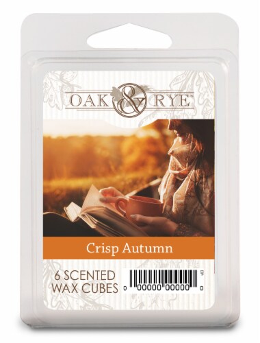 Oak & Rye Crisp Autumn Scented Wax Cubes Perspective: front