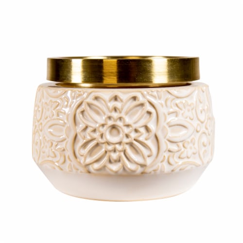 Oak & Rye 2-in-1 Moon Flower Warmer Perspective: front