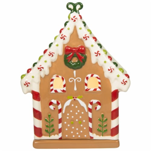 Oak & Rye™ Full Size Candy House Wax Warmer Perspective: front