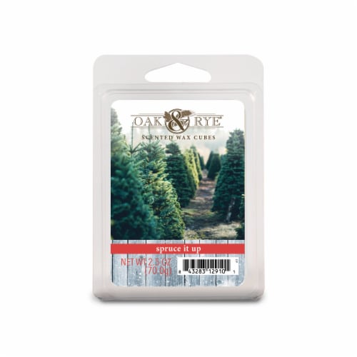 Oak & Rye™ Spruce It Up Scented Wax Cubes Perspective: front