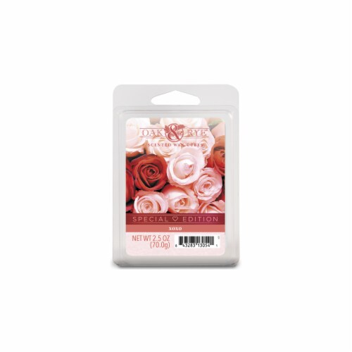 Oak & Rye XOXO Scented Wax Cubes Perspective: front