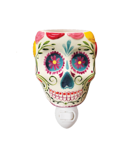 Oak & Rye Corona De Flores Mini Warmer Perspective: front
