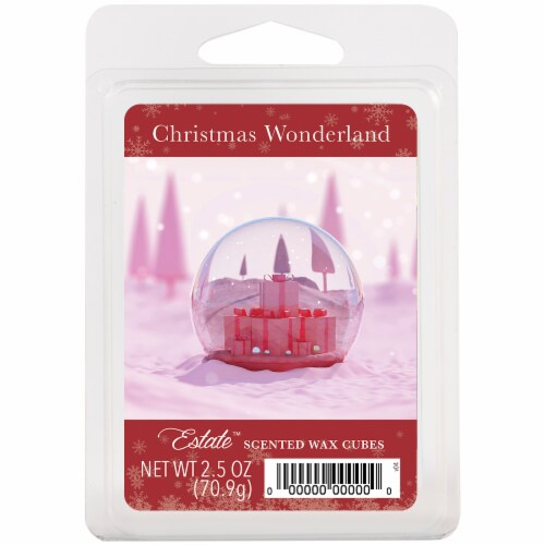 Estate™ Christmas Wonderland Cubed Wax Melt Perspective: front