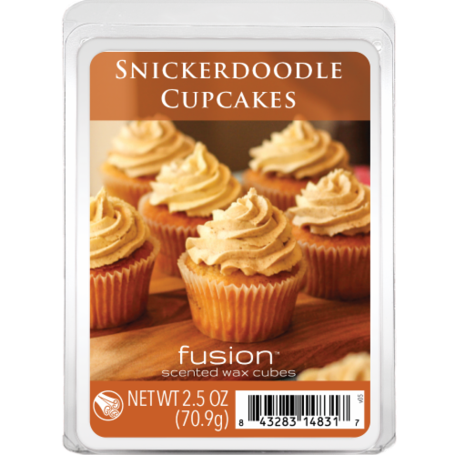 Fusion™ Scented Wax Cubes Snickerdoodle Cupcakes Perspective: front