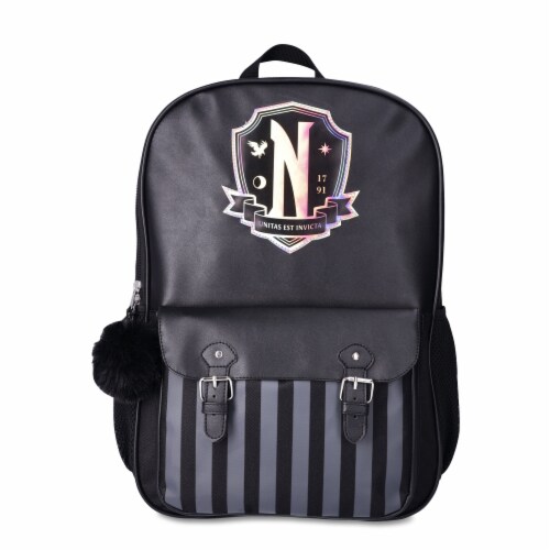 Wednesday Nevermore 17 Backpack Black 1 Fry s Food Stores