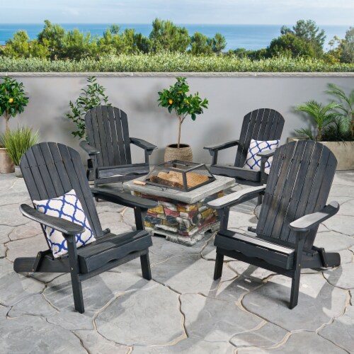 Wooden fire on sale pit chairs
