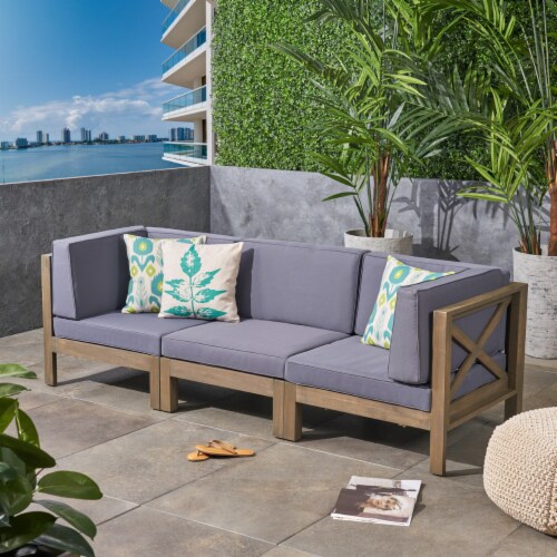 Weather resistant store outdoor sectional
