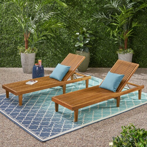 Chaise lounge teak discount