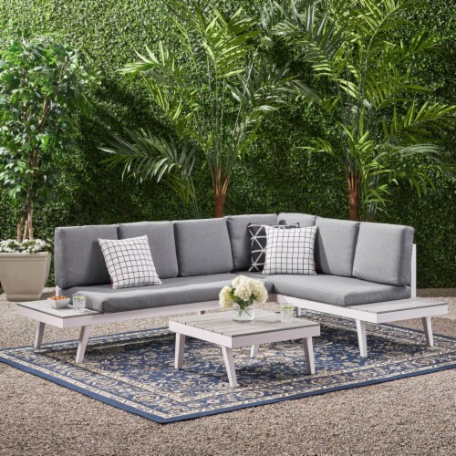 Outdoor aluminum couch outlet