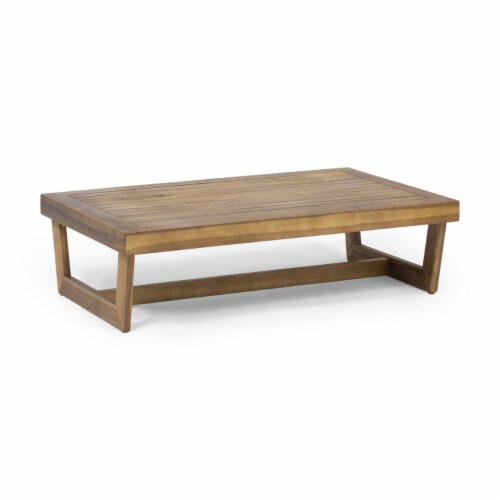 Hannah outdoor acacia shop wood coffee table
