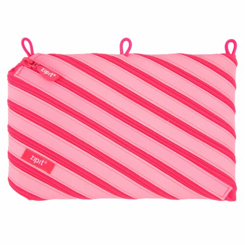 Zip-It® Strawberry Candy Jumbo Pouch Perspective: front
