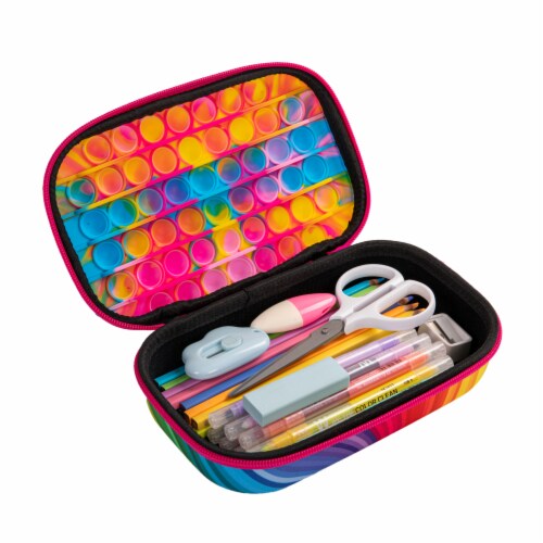 Zipit Rainbow Storage Box Perspective: front