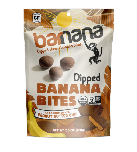 Barnana - Ban Bites Tropical Chewy - Case of 12 - 3.5 OZ Perspective: front