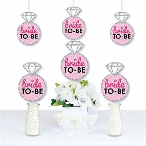 Big Dot Of Happiness Bride-To-Be - Bridal Shower Or Classy Bachelorette Party Water Bottle Sticker Labels Set Of 20 181819018166386720