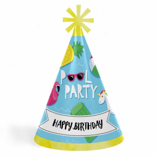 Pool party hats shop