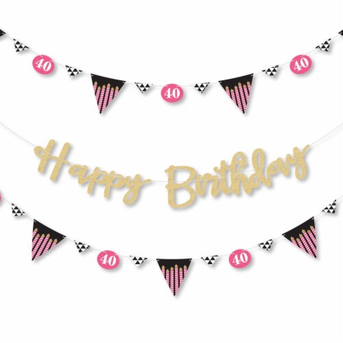 Glitter Happy Birthday Letter Banner Glitter Happy Birthday Letter Banner