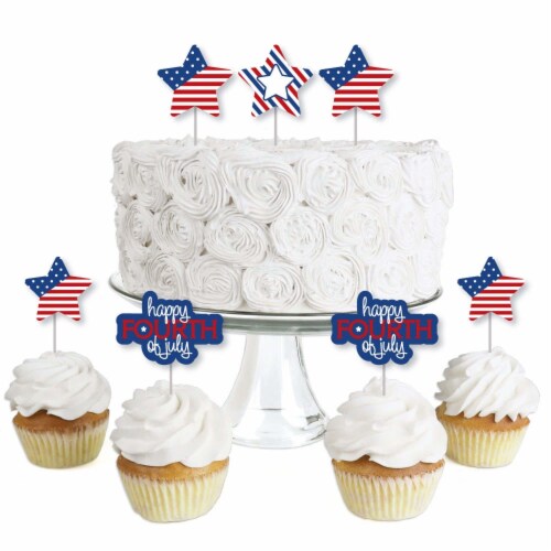 4th of july cupcake decorations