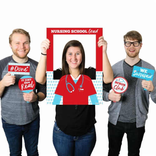 Nurse photo clearance booth props
