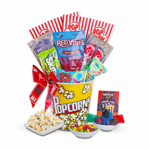Pop-ular Movie Night Snacks Perspective: front