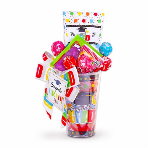 Graduation Candy Bouquet Perspective: front
