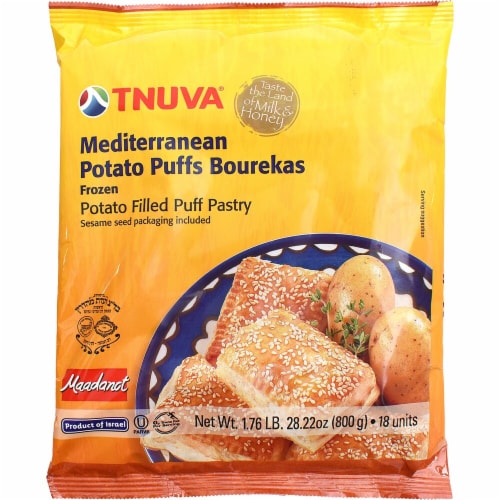 Tnuva Mediterranean Potato Puffs Bourekas Perspective: front