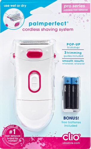 Clio Palm Perfect Cordless Shaving System Perspective: front