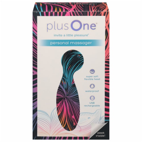 plusOne® Personal Massager Perspective: front