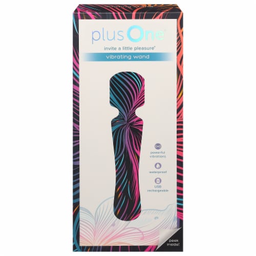 plusOne™ Vibrating Wand Perspective: front