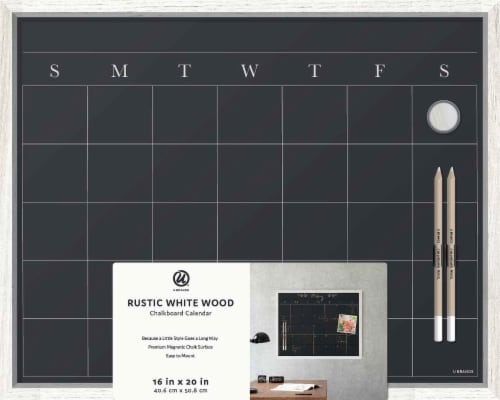 U Brands Chalk Board Perspective: front