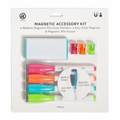 U Brands Magnetic Accessory Kit Perspective: front