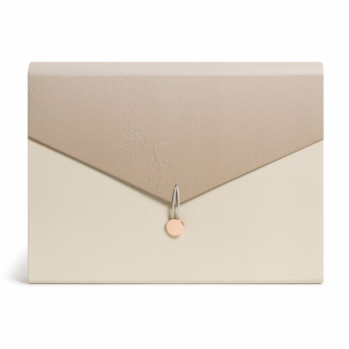U Brands 13 Pocket Expandable File - Subtle Texture Perspective: front