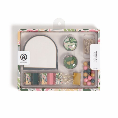U-Brands Folklore Fauna Stationary Kit Perspective: front