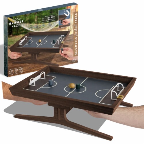 Hammer + Axe Magnetic Foosball Table Perspective: front