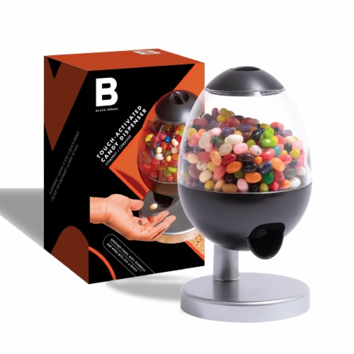 Black Series Touch-Activated Candy Dispenser Perspective: front
