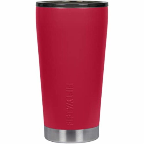 16OZ COFFEE TUMBLER RED Perspective: front