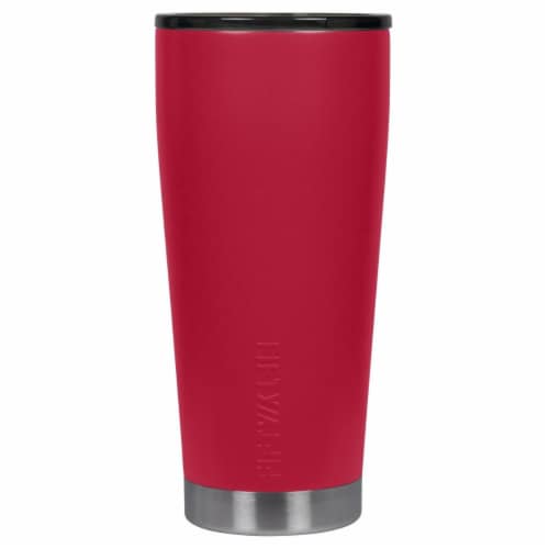 Icy-Hot Hydration 20 oz Vacuum-Insulated Tumbler with Smoke Cap, Cherry Red Perspective: front