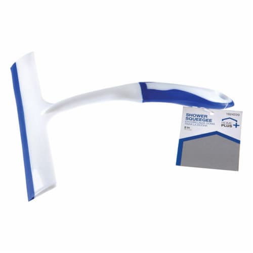 Home Plus 1624220 8.5 in. Plastic Shower Squeegee, Assorted Perspective: front