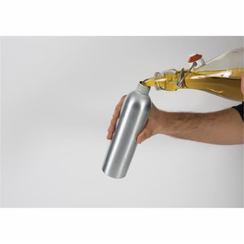 Grill Mark 8030441 Aluminum Oil Sprayer, Black & Silver Perspective: front