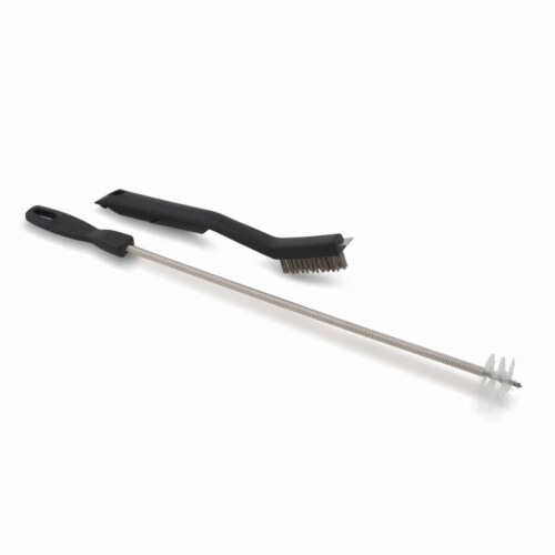 Grill Mark 8030442 Venturi Resin & Stainless Steel Grill Brush Set Perspective: front