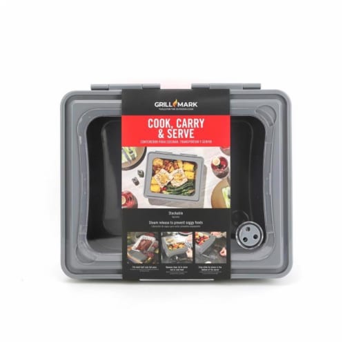 Grill mark 8083961 gray food to go container 1 qfc