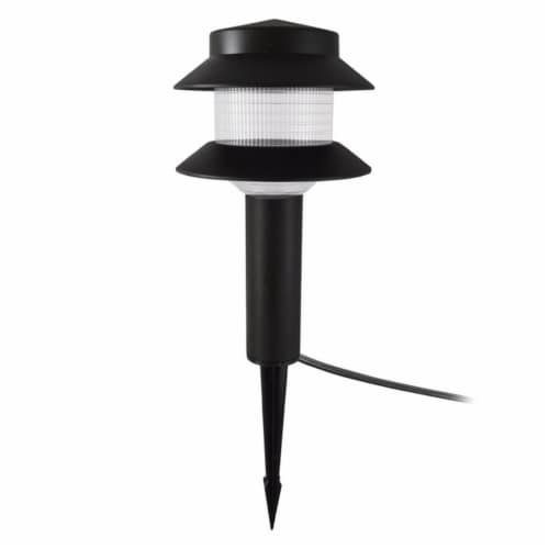 Living Accents 3908027 0.5 watt Black Low Voltage LED Pagoda Light Perspective: front